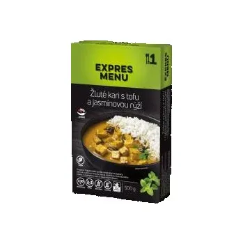 Žluté kari s tofu a jasminovou rýží 500g -1 porce 19337