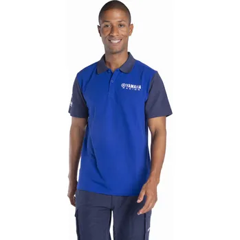 Pánské tričko Pánská polokošile Yamaha Paddock Blue IVDEL modrá Velikost: M