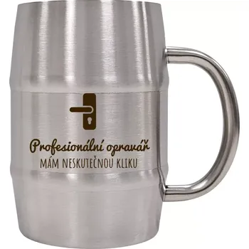 Sklenice Nerezový chladicí půllitr Profesionální opravář