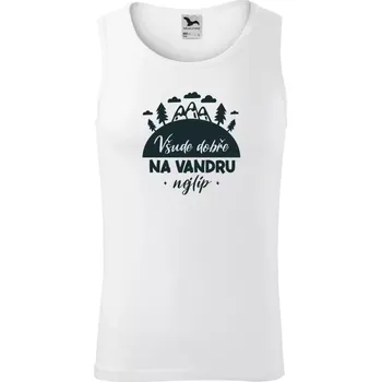 Pánské tílko Pánské tílko Malfini Core Všude dobře na vandru nejlíp