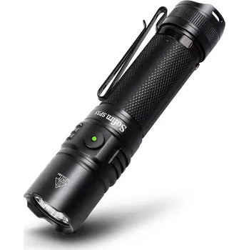 Nabíjecí svítilna Sofirn SP35 5000K, 2000 lumenů, s akumulátorem (kompaktní úsporná svítilna s možností nošení na klipu)