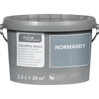 barva na zeď Barva na zeď StyleColor Normandy zelená 2,5 l