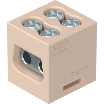 OBO BETTERMANN Keramická svorka, 16 mm2 typ TK 16-2 7205707