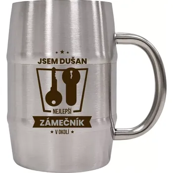 Sklenice Nerezový chladicí půllitr Nejlepší v okolí - zámečník