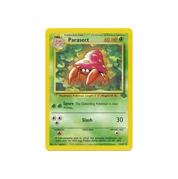 Karetní hra Pokémon JU 41/64 Parasect - Jungle Stav: Excellent