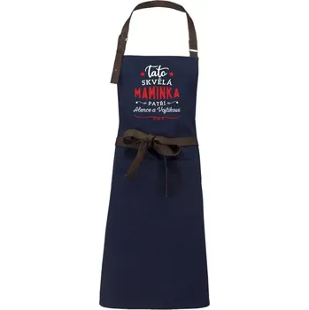 Kuchyňská zástěra Zástěra Kariban Vintage Tato skvělá maminka patří