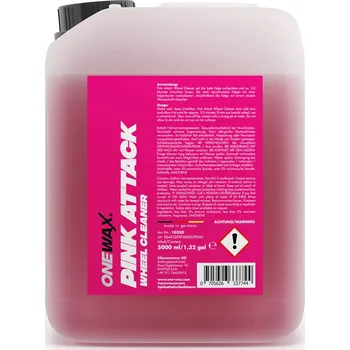 Čistič alu kol ONEWAX. Pink (5000 ml)