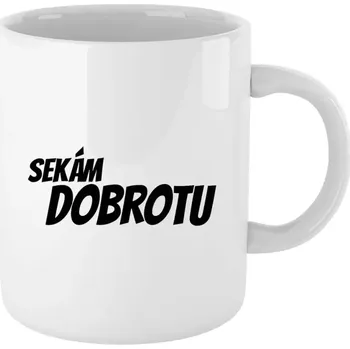 Hrnek 330 ml - bílý Sekám dobrotu