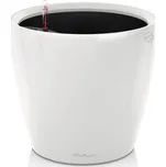 Lechuza Samozavlažovací květináč Classico Premium LS, ø 21 cm, 20 cm, plast, lesklá bílá 16020