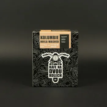 THE ROSES kolumbie Huila Washed káva v dripbagu 5 ks