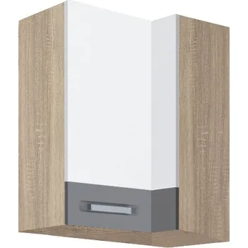 Fadome Horní rohová kuchyňská skříňka Global 44G, levá Zvolte korpus: Dub artisan