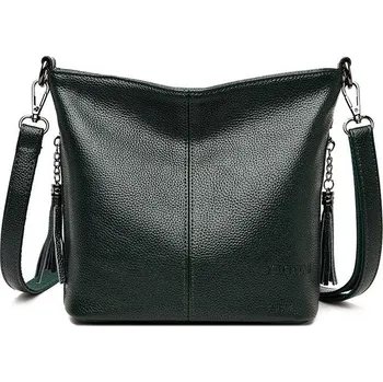 Kabelka Crossbody kabelka s prošíváním Barva: Zelená