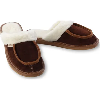 Dívčí obuv Wooline Dámské pantofle kožené Velikost obuvi: 39