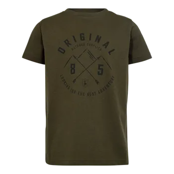 Chlapecké tričko Deerhunter dětské tričko Barva: Khaki, Velikost: D128