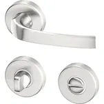 Portaferm Beta – R Dveřní kování, WC, nikl matný AGL01224