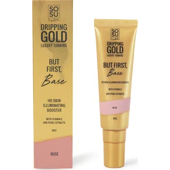 Přípravek na tvář SOSU Dripping Gold But First podkladová báze rose 30 ml