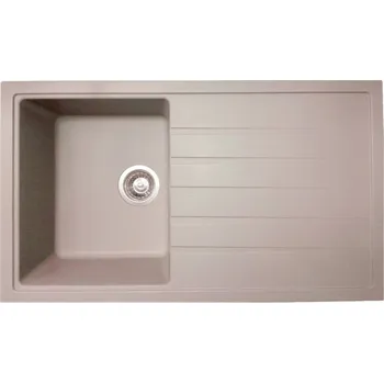 Granitový dřez Granitový dřez Granisil Vivaldi 860.0 oboustranný Beton