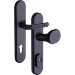 Rostex Bezpečnostní kování EL1 BARYT, 72 mm, PZ, matné černé 4029975496