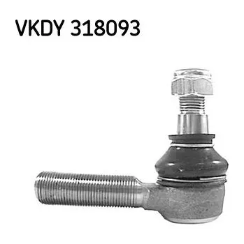 Soustava řízení Hlava příčného táhla řízení SKF VKDY 318093