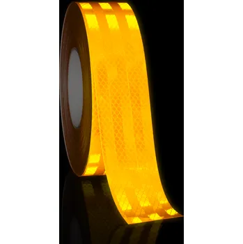 Traiva s.r.o. Reflexní páska pro značení návěsů a tahačů EHK 104 ProfiTruck - žlutooranžová Verze: 50 mm x 47,5 m - 50 mm x 47,5 m - Kód: 18120