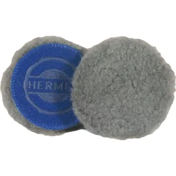 Brusný kotouč Hermes 6217122 | Lešticí kotouč 80 mm, barva šedá, velur, z ovčího rouna