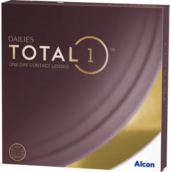 Kontaktní čočky Alcon Dailies Total1 (90 čoček) Dioptrie - sph: +4,75, Průměr - DIA: 14,1, Zakřivení - B.C.: 8,5