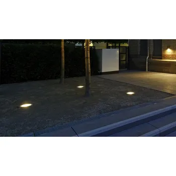 Venkovní osvětlení LEDSVITI Pojezdové zemní LED svítidlo 24W teplá bílá