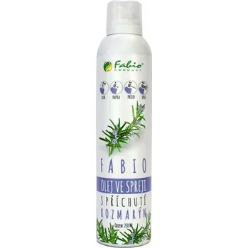 Rostlinný olej Fabio Řepkový olej ve spreji rozmarýn 250 ml