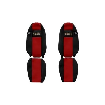 Potah sedadla Sada potahů sedaček (sedadel) pro IVECO STRALIS I-II (od roku 2003) červená 20255