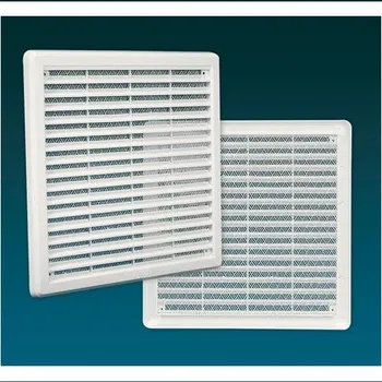 Větrací mřížka mřížka větrací se síťovinou krytka PH 250x250mm BÍ