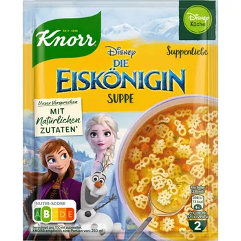 KNORR INSTANTNÍ POLÉVKA LEDOVÉ KRÁLOVSTVÍ FROZEN NĚMECKO!