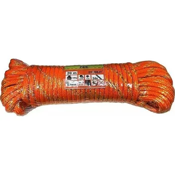 Horolezectví Stabilit Lano reflexní, ø 8 mm × 20 m, polyester&nbsp;9110812