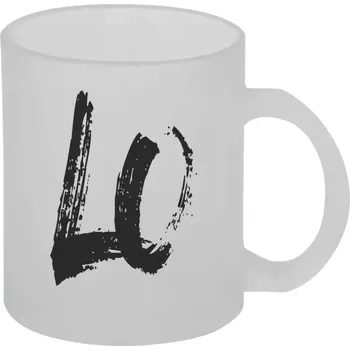 Hrnek 330 ml - skleněný matný LOVE - LO