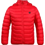 Pánská vyhřívaná bunda červená