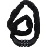 Řetězový zámek na heslo, 90 cm, ø 6 mm, ocel, textil RR.732.6X900.CRN