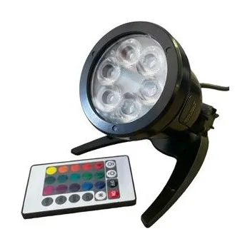 Jezírkové světlo Osaga OTB4 LED RGB 9 W ALU s dálkovým ovládáním