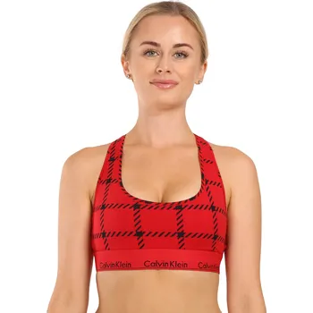 Podprsenka Dámská podprsenka Calvin Klein červená (QF6701E-VGM) M QF6701E-VGM Možnost vrácení zboží ZDARMA do 120 dnů!