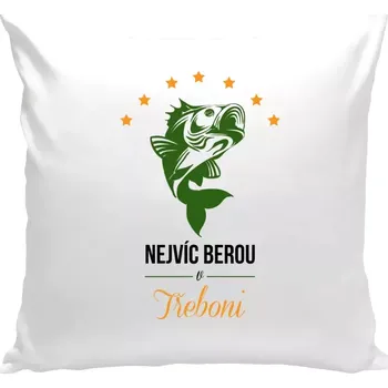 Polštář Polštář bílý 40x40 cm Nejvíc berou v...