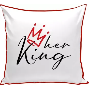 Polštář Polštář barevný 32x32 cm Her King