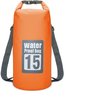 Vodácký pytel Kayak Lodní vak na vodu zpevněný Barva a objem: Oranžová, 15 litrů - doprava zdarma od 1499 Kč