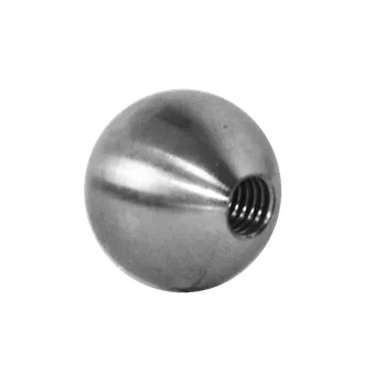 Zábradlí Koule plná se závitem M5 / ø 15 mm, broušená nerez AISI 304