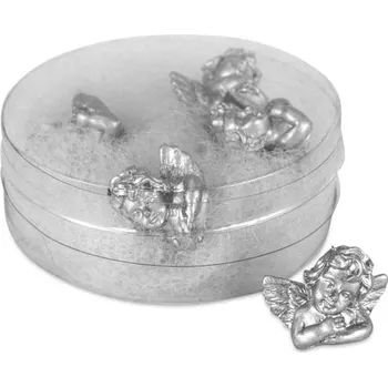 Vánoce Autronic Andělíček, 5 kusů v krabičce, dekorace z polyresinu, cena 1 krabičku - FP7025