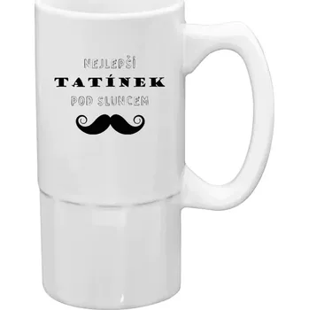 Sklenice Půllitr pro tatínka - Nejlepší tatínek pod sluncem - 500 ml