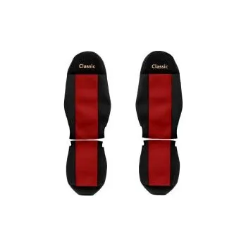 Potah sedadla Sada potahů sedaček (sedadel) pro VOLVO FH, FM, FL (od roku 2010) červená 20260