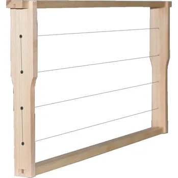 JaHan Rámek Langstroth 1/1 - 232 - Hoffman, vypletený, s zděřemi, s drážkou 1 ks