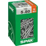 Spax Wirox Univerzální vrut T-Star plus, ø 5 × 80 mm, TX25, zápustná hlava, 150 ks 4191010500806