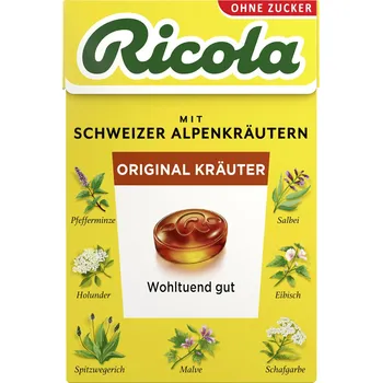 RICOLA BYLINNÉ BONBÓNY ORIGINÁL NĚMECKO!