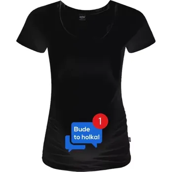 Těhotenské tričko Johanka Bude to holka!