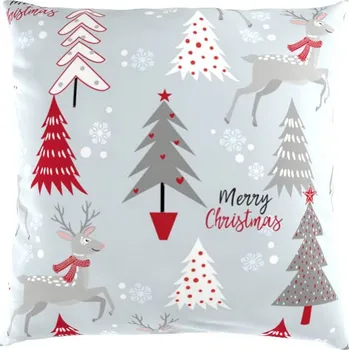 Povlak na dekorativní polštářek Kvalitex Vánoční povlak na polštářek 40 x 40 cm