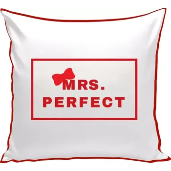 Polštář Polštář barevný 32x32 cm Mrs. Perfect